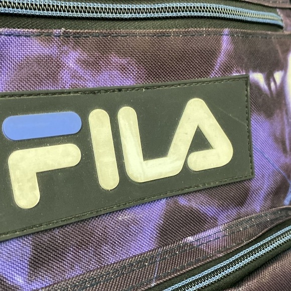 Vermont 2 Backpack Marble Mystic Purple Blue Women's Bag - Picture 3 of 16